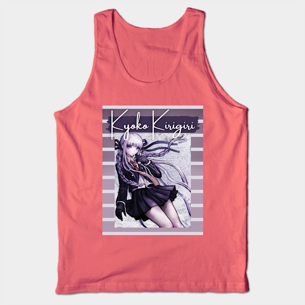 Kyoko Kirigiri: Danganronpa 1 Tank Top by TheMochiLife